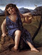 BELLINI, Giovanni Young Bacchus ffh Sweden oil painting reproduction